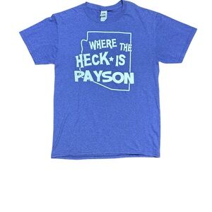 Where the Heck Is Payson Graphic T-Shirt – Purple – Size Small